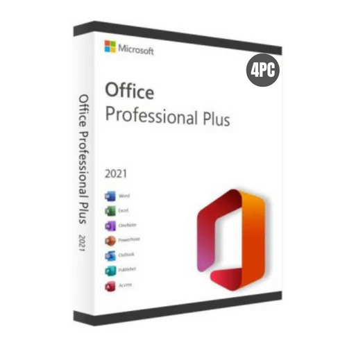 Microsoft Office 2021 Professional Plus 4/PC  NO MAC