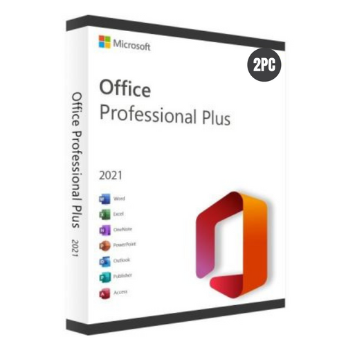Office 2021 Professional Plus 32 bit e 64 bit 2/PC  NO MAC