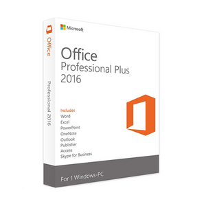 Office 2016 Professional Plus 32/64 Bit ( windows ) 1/PC